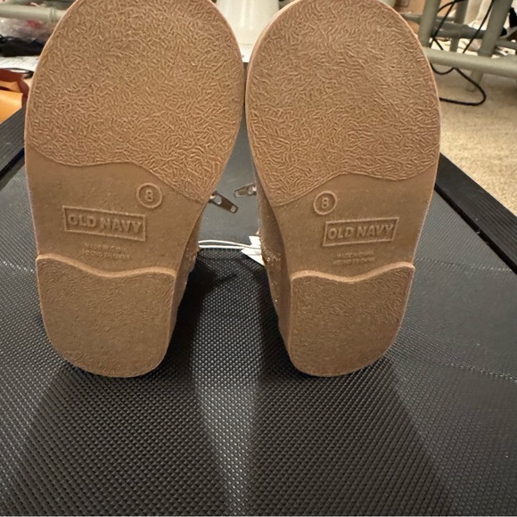 Old Navy Shiny Side Zip Western Boots in “Shiny Neutral” - Picture 7 of 10